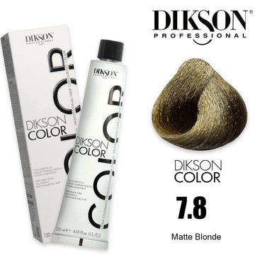 Dikson Hair color 120ml - 7.8 (Matte blonde)